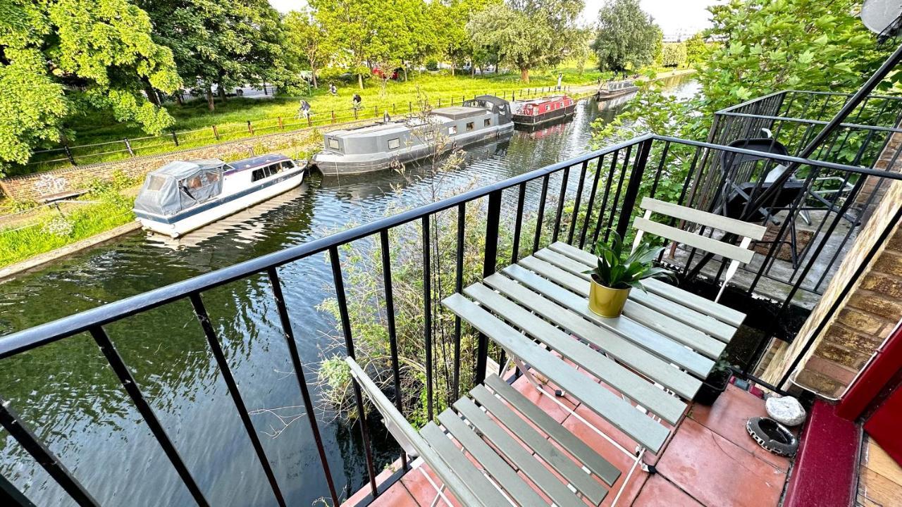 Amazing Location - City Of London- 2 Bedroom Stunning Canal View House With Private Garden,Parking & Balcony Dış mekan fotoğraf